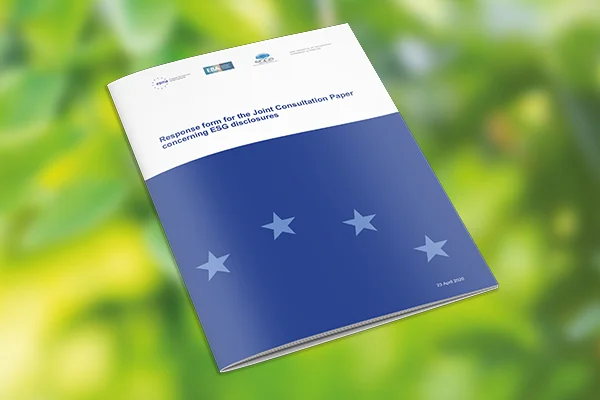 IOGP response to the consultation on ESG disclosures under Regulation (EU) 2019/2088