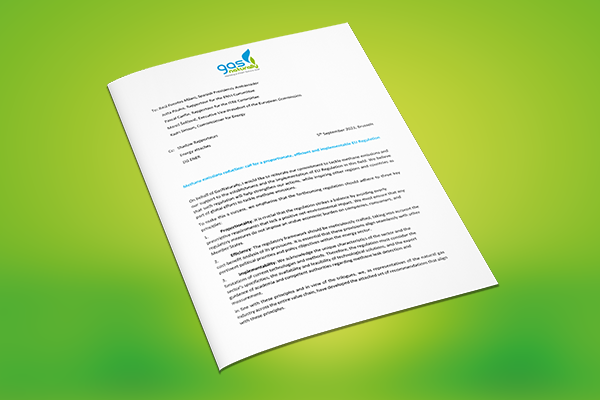 Letter: Methane emissions reduction: call for a proportionate, efficient and implementable EU Regulation