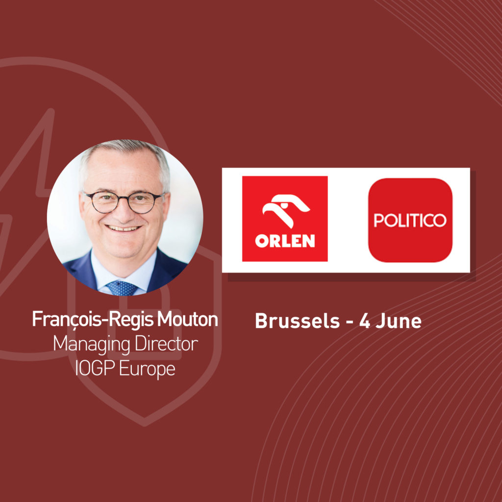 IOGP Europe’s Managing Director to Speak at Strategic Energy Security Forum in Brussels