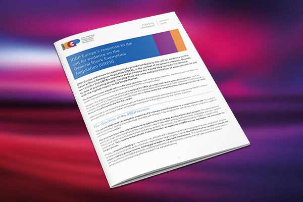IOGP Europe’s response to the call for evidence on the General Block Exemption Regulation (GBER)