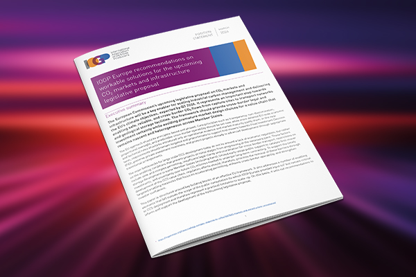 IOGP Europe recommendations on workable solutions for the upcoming CO2 markets and infrastructure legislative proposal