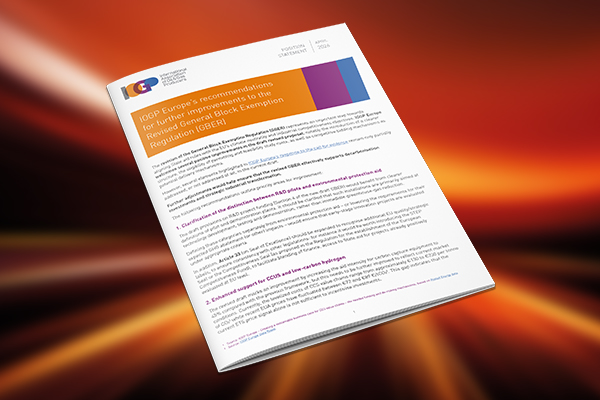 IOGP Europe’s recommendations for further improvements to the Revised General Block Exemption Regulation (GBER)