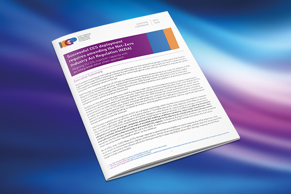 Successful CCS deployment requires amending the Net-Zero Industry Act Regulation (NZIA): Aligning EU CO₂ injection capacity with an integrated value chain approach