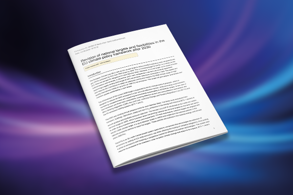 IOGP Europe’s Response to the Revision of national targets and flexibilities in the EU climate policy framework after 2030